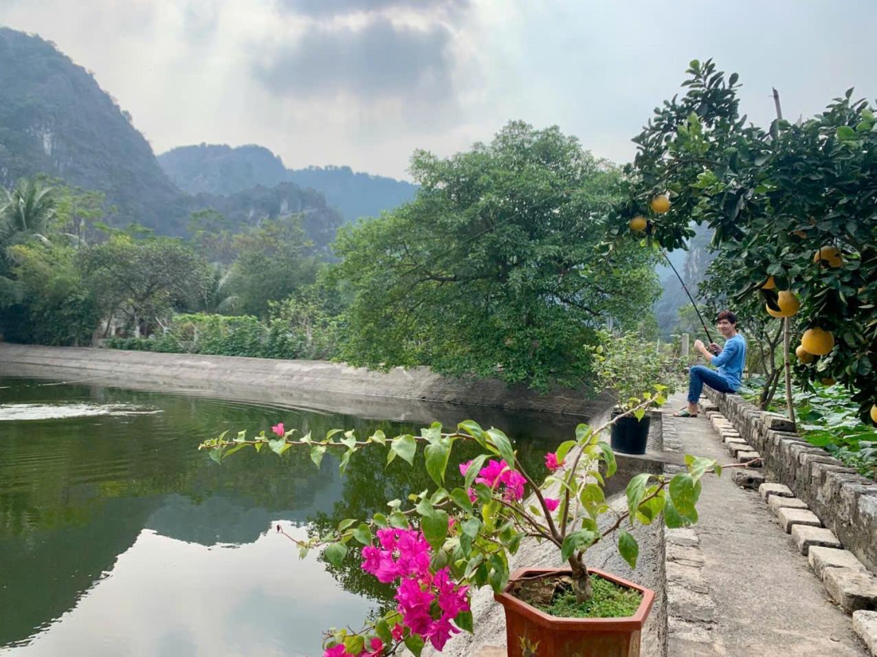 Blue Garden Homestay نينه بينه المظهر الخارجي الصورة