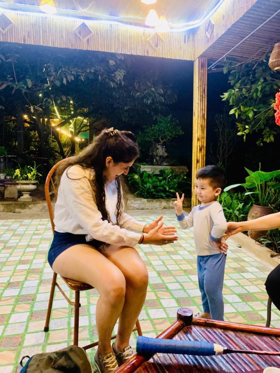 Blue Garden Homestay نينه بينه المظهر الخارجي الصورة